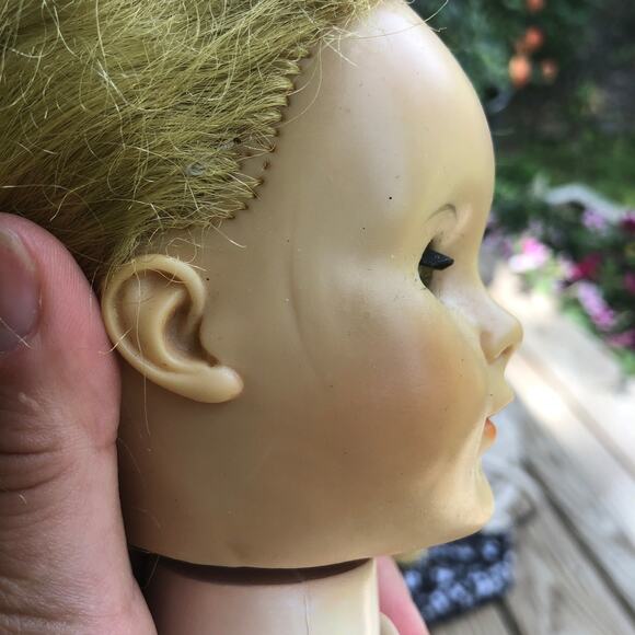 Vintage Valentine Ballerina Doll Articulated Sleep Eyes No Clothes Needs TLC - Picture 5 of 13